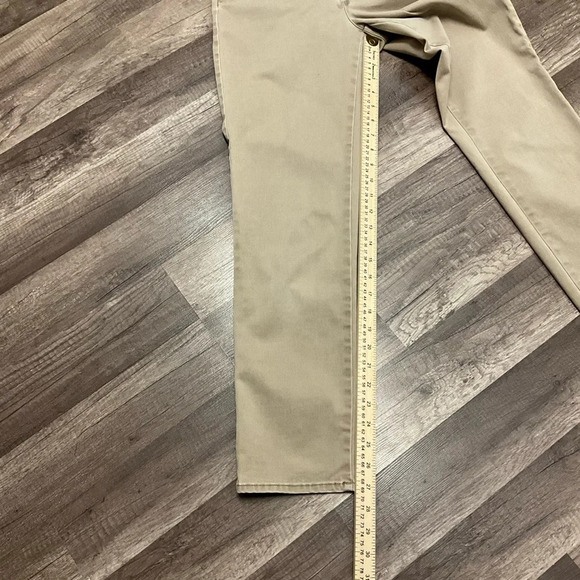 NYDJ Women’s Straight Leg Pants Size 4 In Beige Stretch Full Length Lift Tuck - Picture 4 of 10